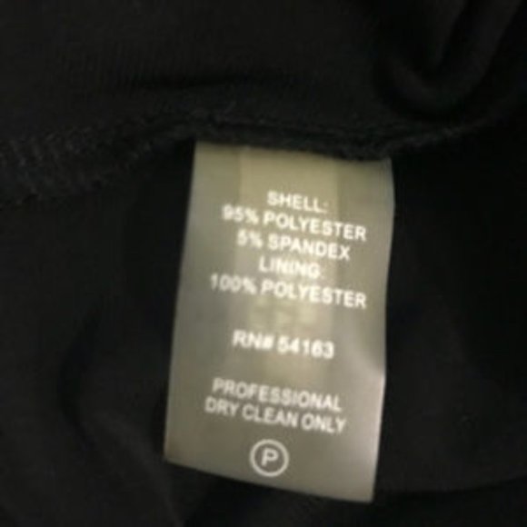 Calvin Klein Black Gold Studded Shift Dress Size 8 - Picture 7 of 8